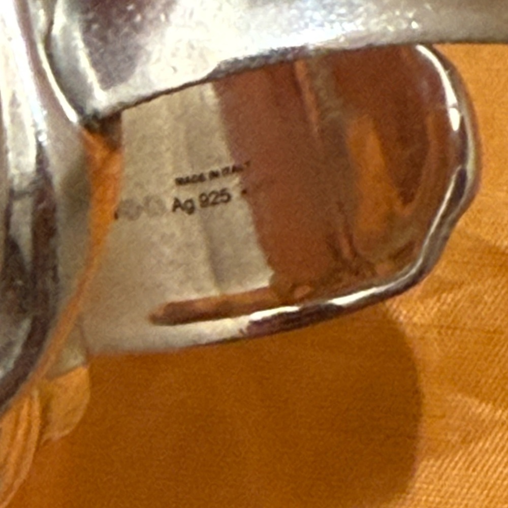 Silver bracelet knot Loewe sz S - Picture 6 of 8